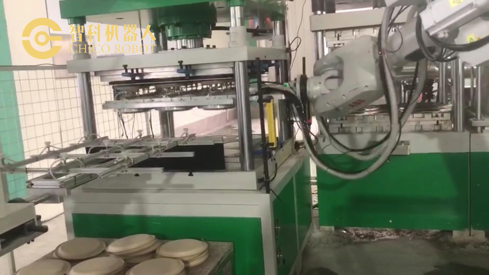 全自動六軸機器人餐具機